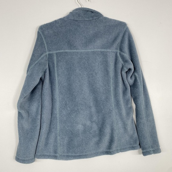 Patagonia Jacket Womens XL Blue Polartec ThermalPro Fleece Quarter Snap Pullover - Picture 5 of 13